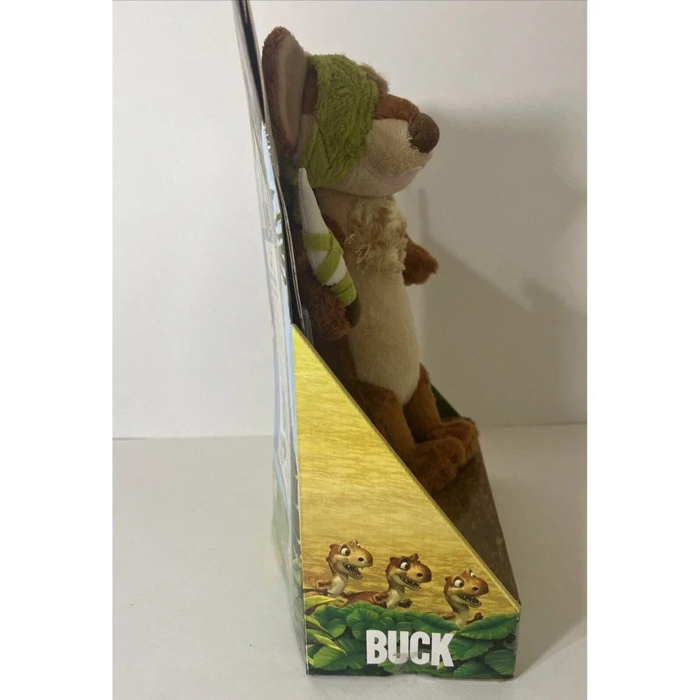 Ice Age Dawn Of The Dinosaurs. NIB Buck Plush With Video Game PCCDRom Activision